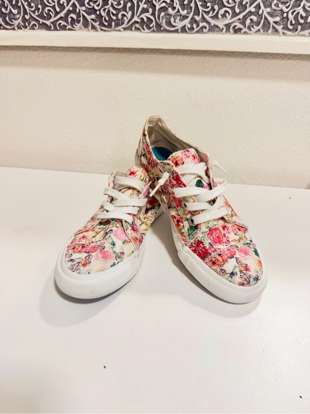 Blowfish Malibu “Play”. Flowerfest Canvas Sneakers